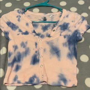 Hand tie dye shirt